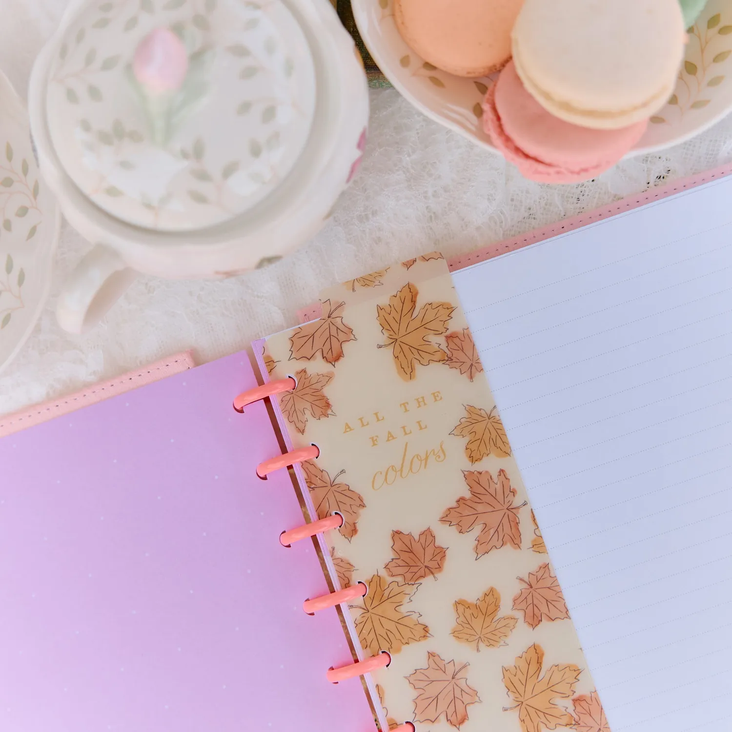 Happy Planner Seasonal Sidewalks marque-pages Classic x4 saisons