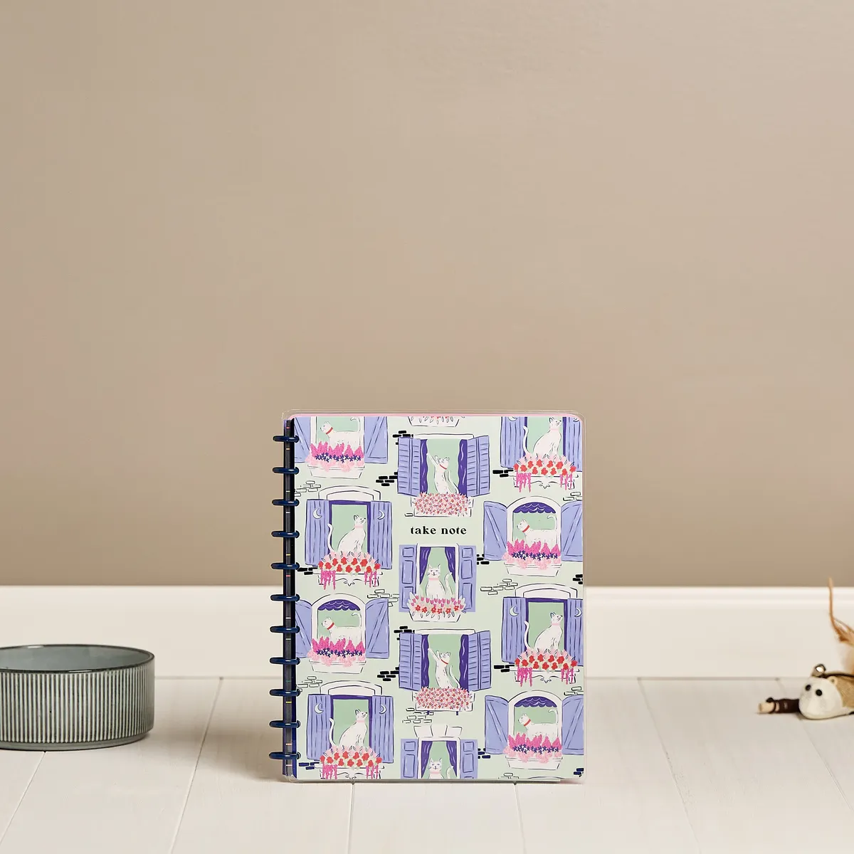 Happy Planner Purrfect Seasonal Cats carnet pointillé 60 feuilles