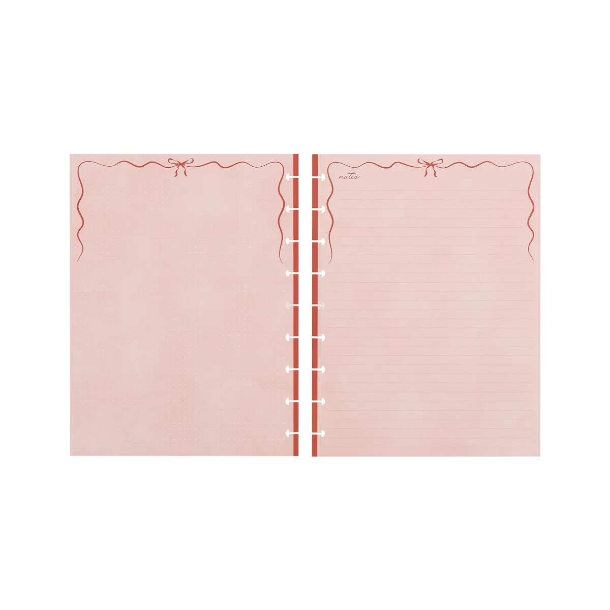 Happy Planner Sweet Studies recharge papier pointillé ligné 40