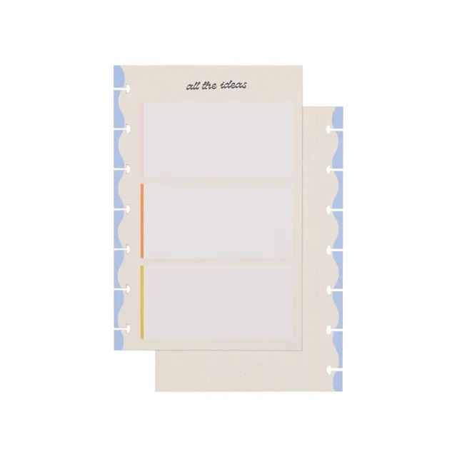 Happy Planner Mini recharge Bright Energy pointillée 40 feuilles