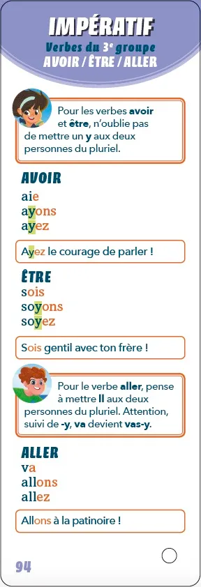 Frigobloc Les Incollables Mes super jeux conjugaisons 8-12 ans