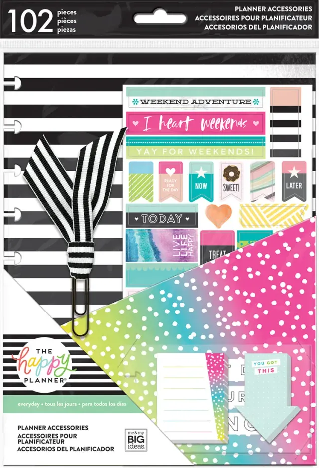 Happy Planner Just Do Your Thing Classic pack accessoires agenda