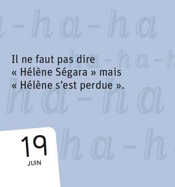 Frigobloc 365 blagues explosives mini calendrier humour