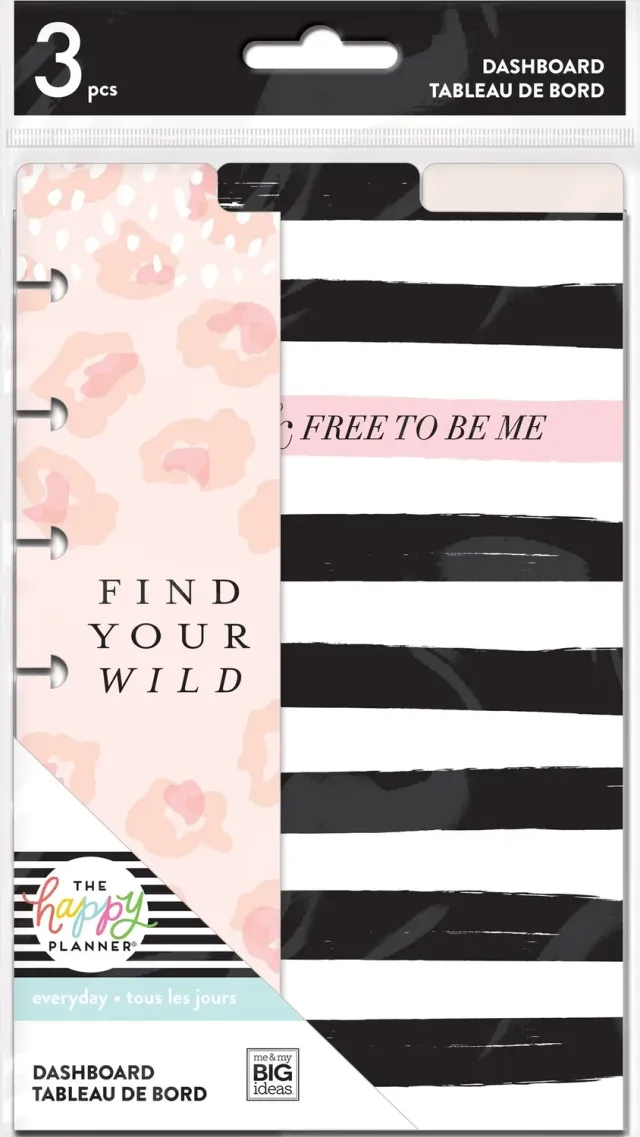 Happy Planner Wild Styled dashboards mini lot 3 animal