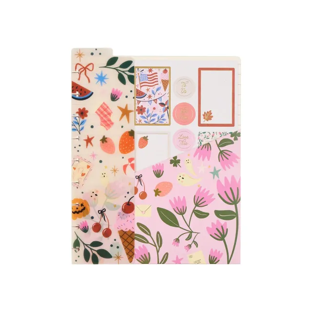 Happy Planner Classic A Festive Year kit accessoires saison