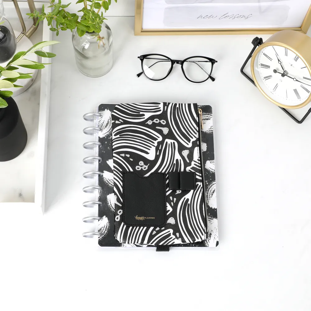 Happy Planner Funky Abstracts trousse stylo élastique