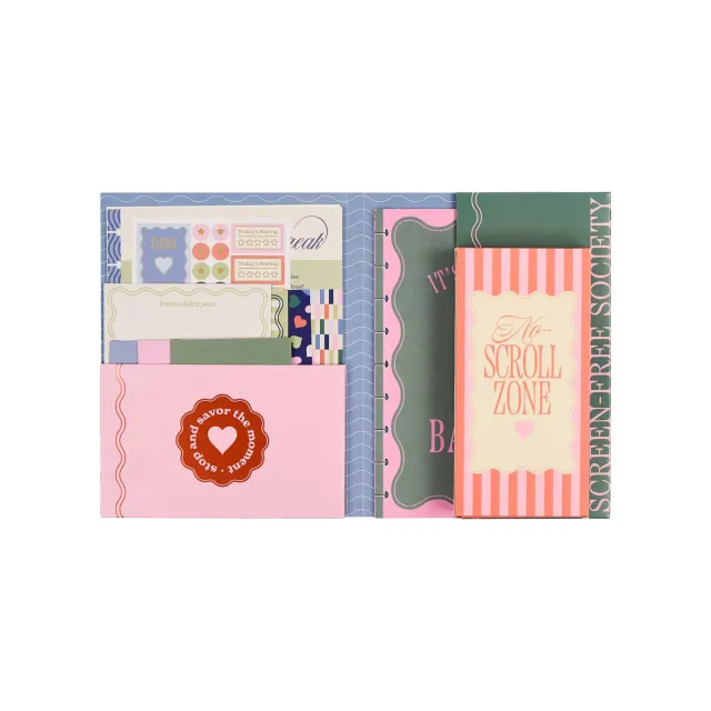 Happy Planner Screen Free Society kit activités Classic créatif