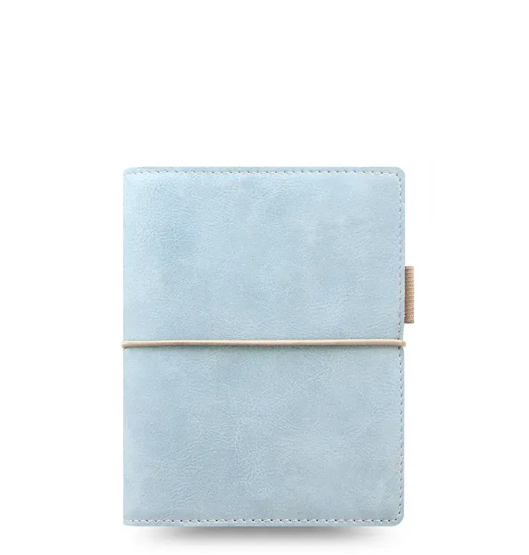 Filofax Domino Soft Pocket organiseur bleu clair similicuir