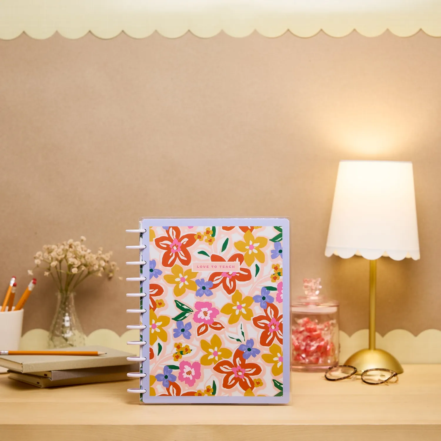 Happy Planner Blossom Bright 2026-2027 agenda professeur Big