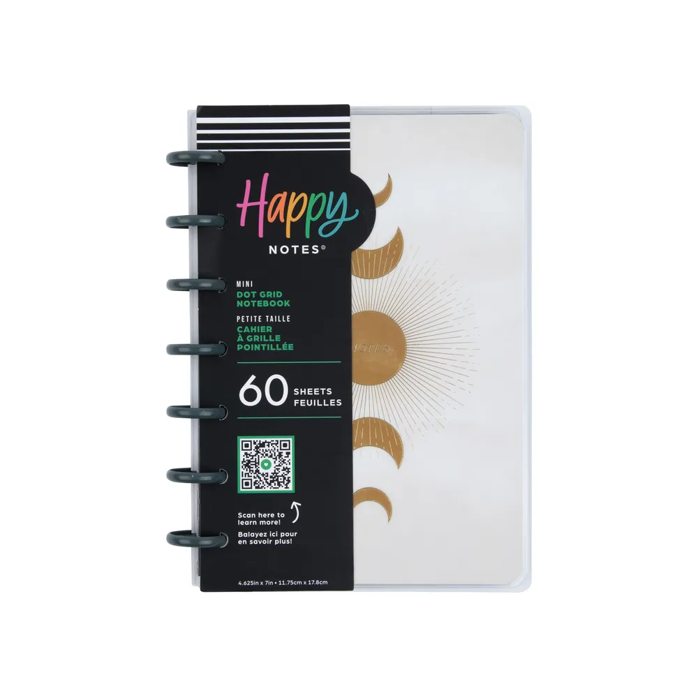 Happy Planner Stargazer carnet pointillé mini 60 feuilles céleste