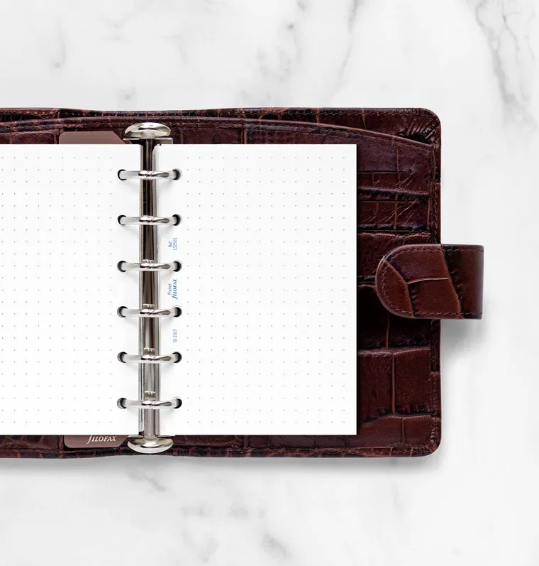 Filofax Pocket recharge journal pointillée