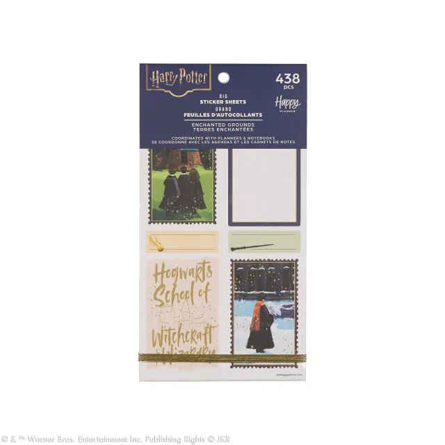Happy Planner Harry Potter stickers Big Enchanted Grounds 434