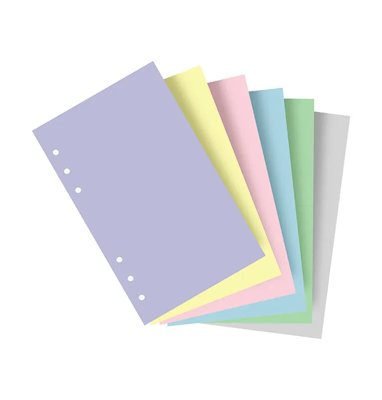 Filofax Personal papier à lettres pastel neutre à anneaux