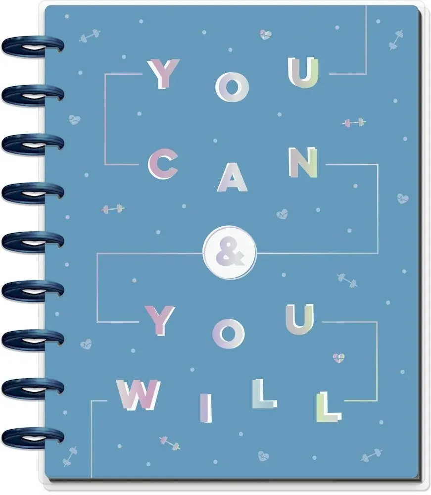 Happy Planner You Can Fitness agenda classique non daté 12 mois