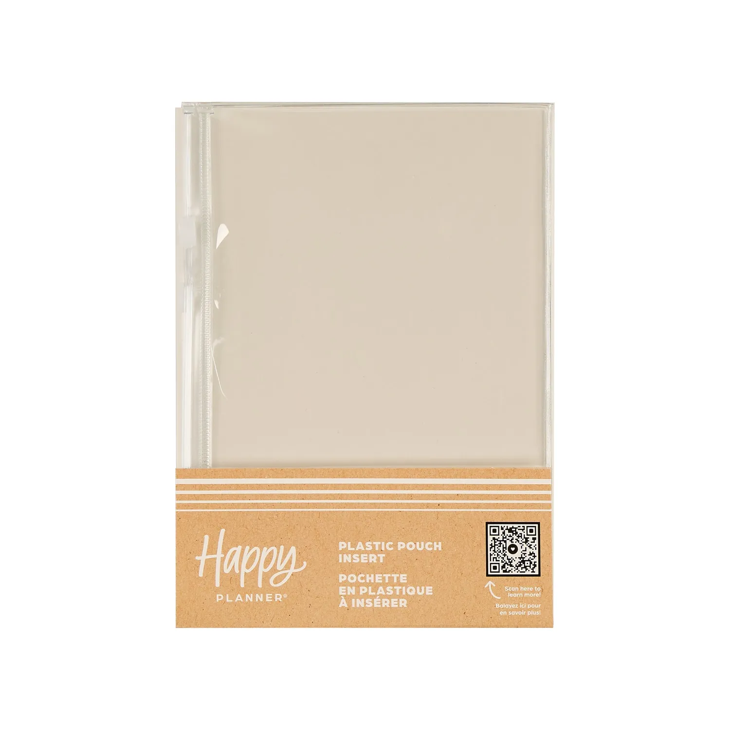 Happy Planner Folio pochette vinyle transparent A5
