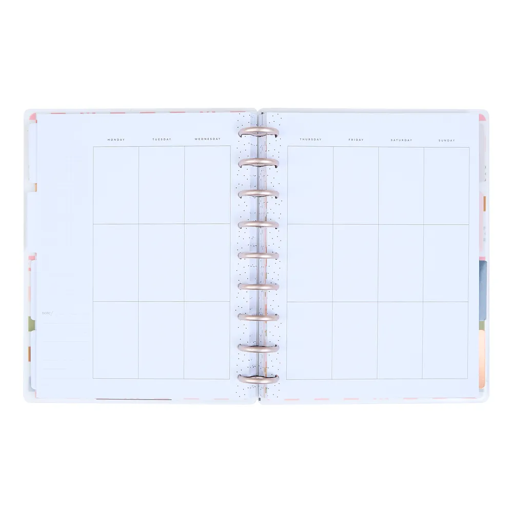 Happy Planner Simple Joys agenda classic vertical non daté 12 mois