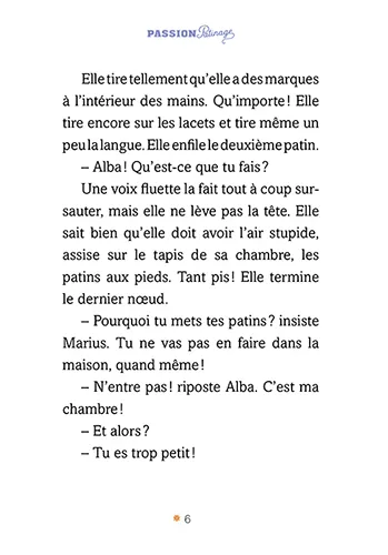 Passion Patinage La Tunique disparue Tome 1 roman 9 ans