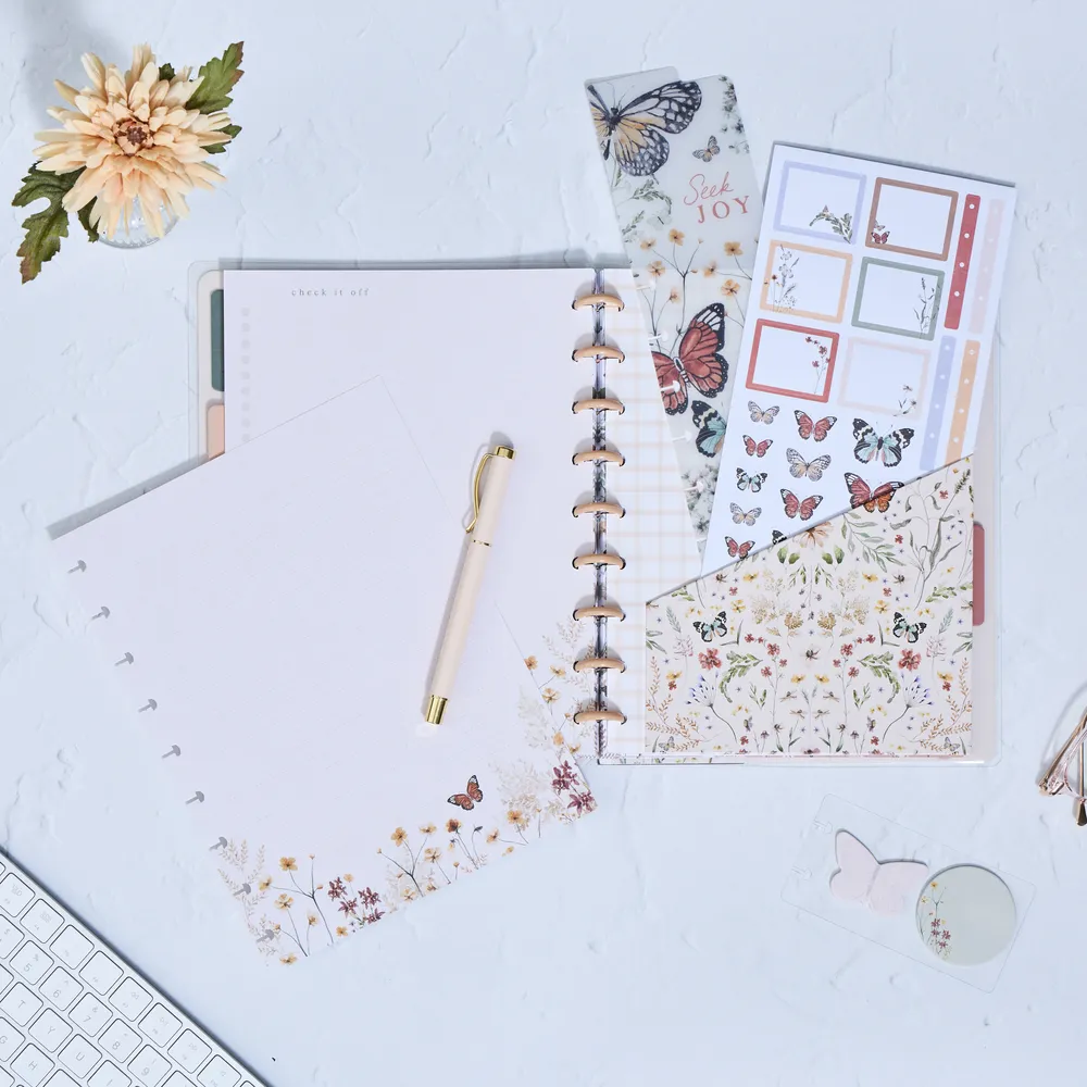 Happy Planner Wild Fields Classic pack accessoires floral