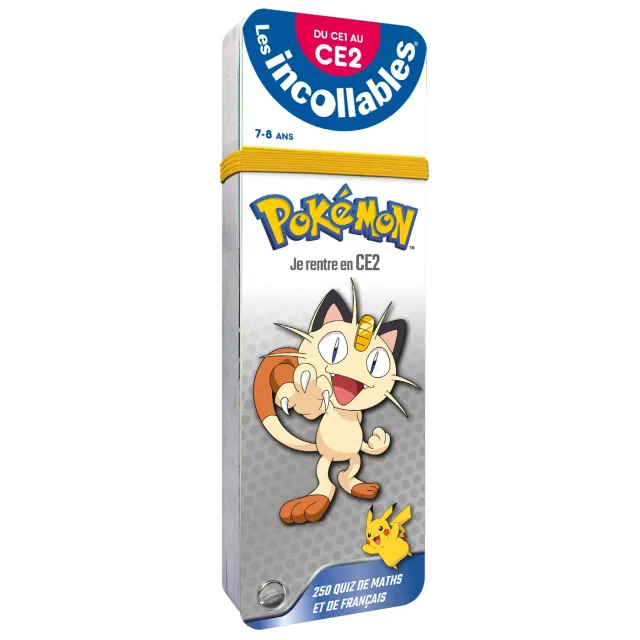 Frigobloc Les Incollables Je rentre en CE2 Pokémon 7/8 ans quiz