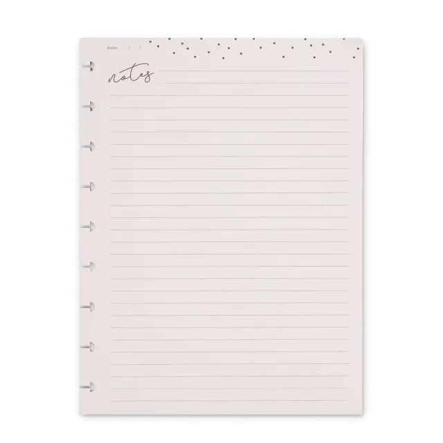 Happy Planner Everyday Essentials Neutrals papier Classic 40 feuilles