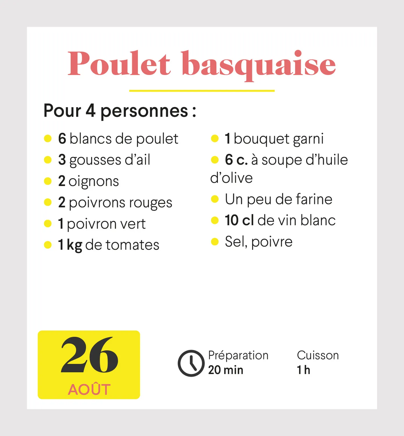 Frigobloc Cuisine AZ 365 recettes mini calendrier gourmand