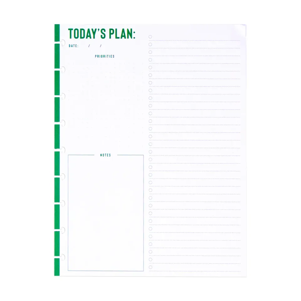 Happy Planner Vivid Brights recharge Classic Dashboard 40 feuilles