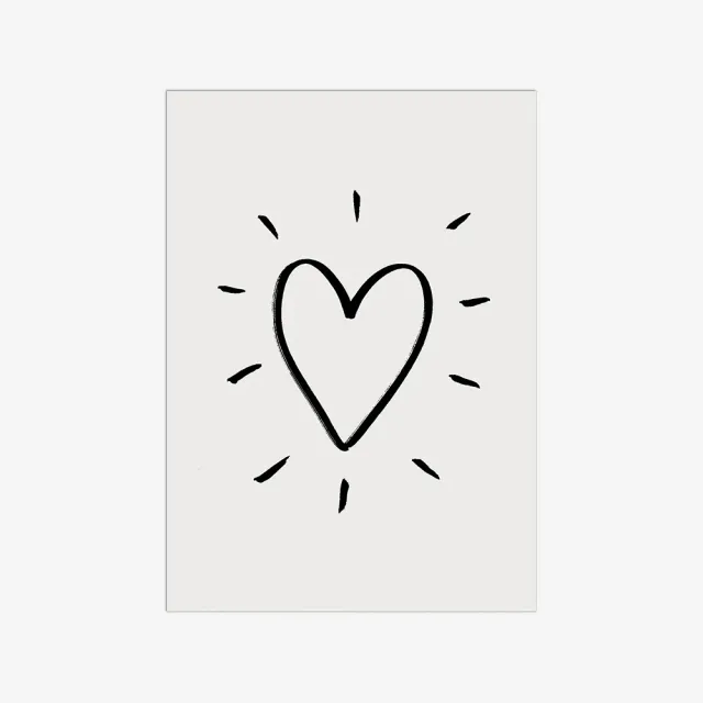 My365 Jenzhen Cœur carte postale amour