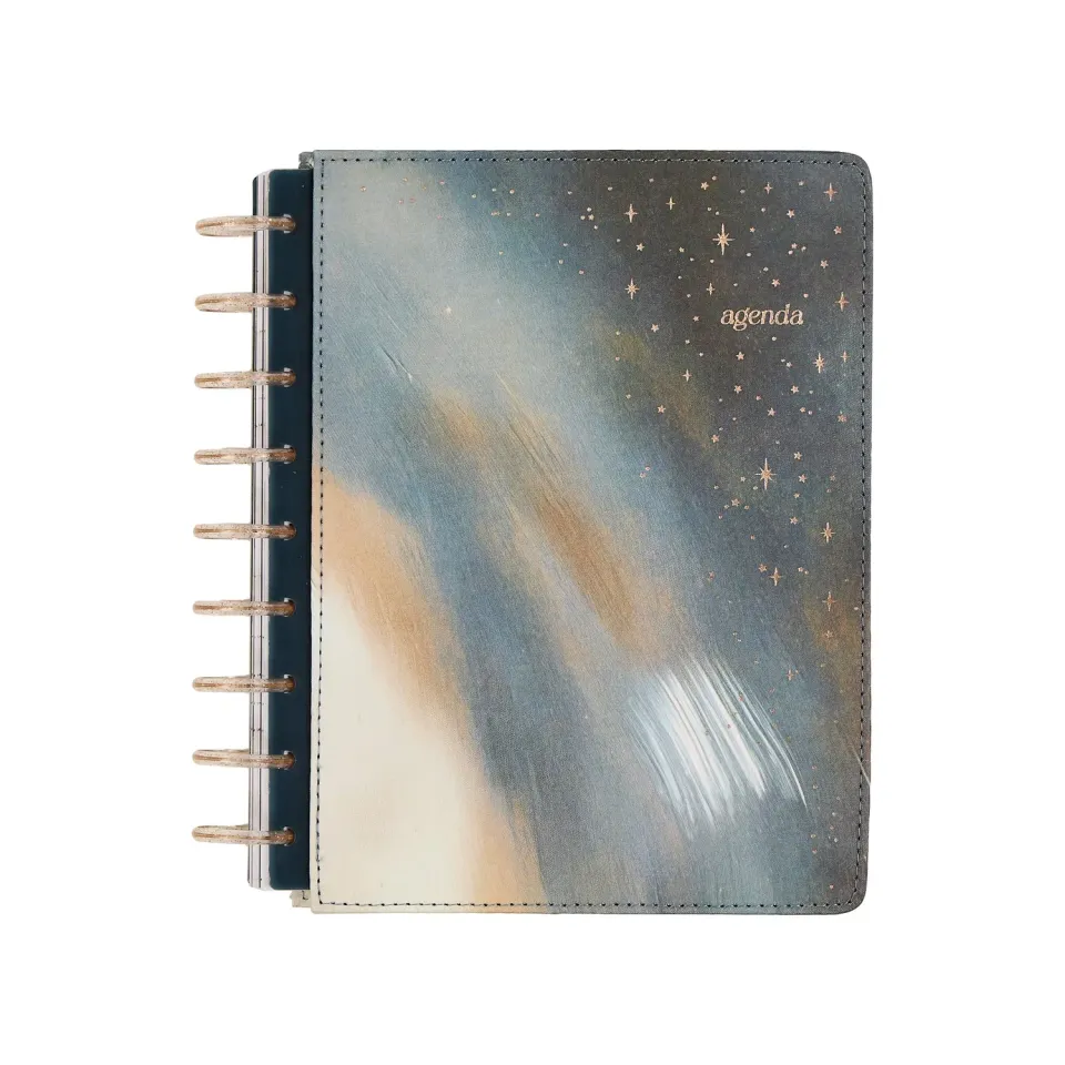 Happy Planner Starlit Glow 2027 agenda Classic vertical