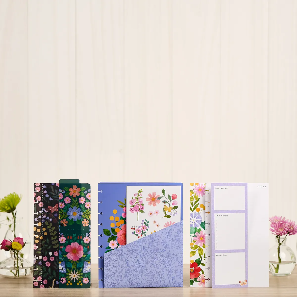 Happy Planner Midnight Meadow kit accessoires Classic