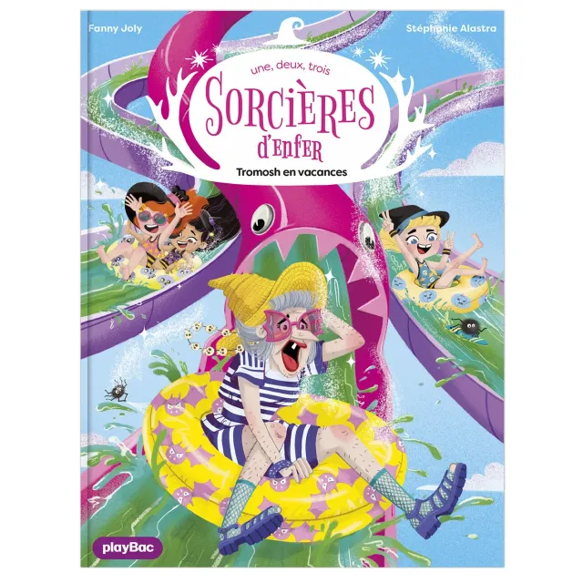 Frigobloc Sorcières d'enfer Tromosh en vacances tome 5 roman 8-12 ans