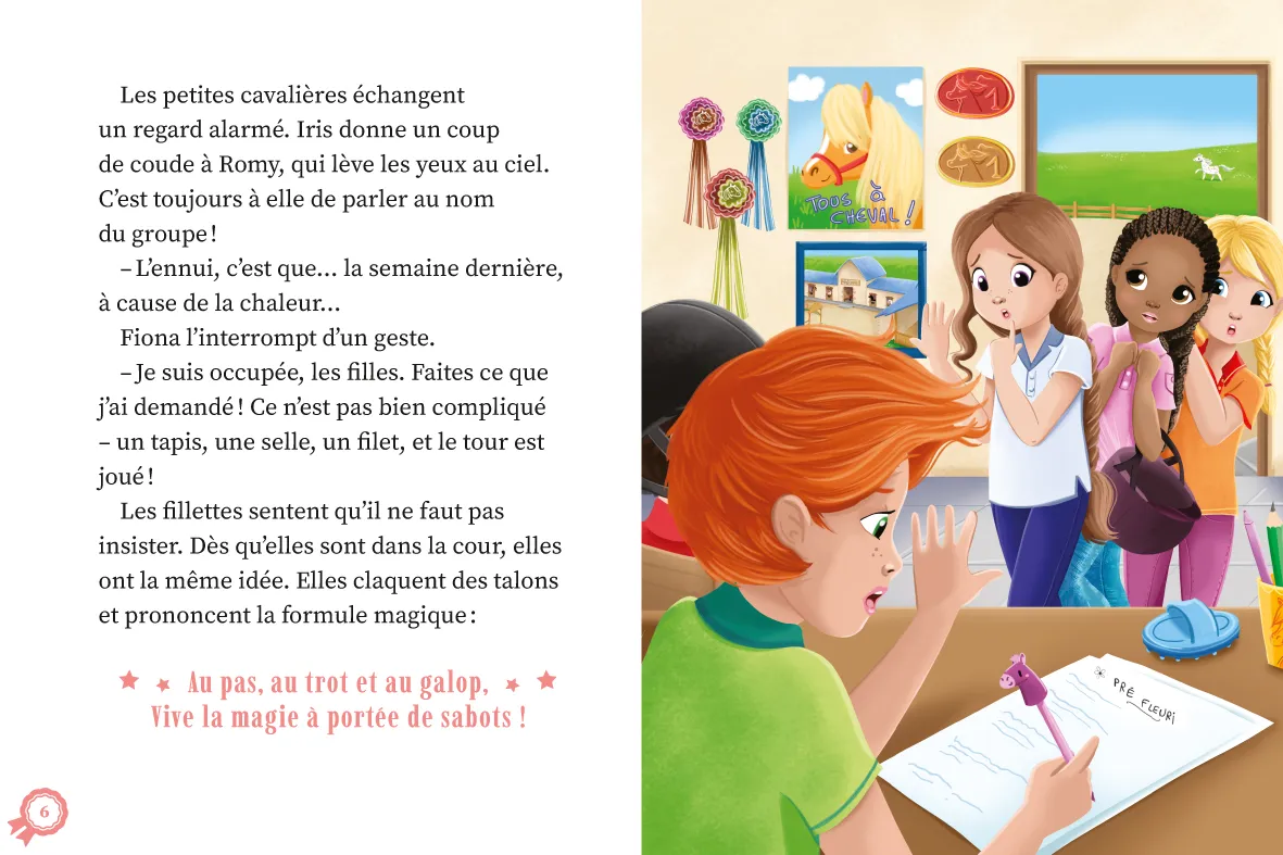 Une deux trois Cavalières tome 2 Far West roman 6 ans