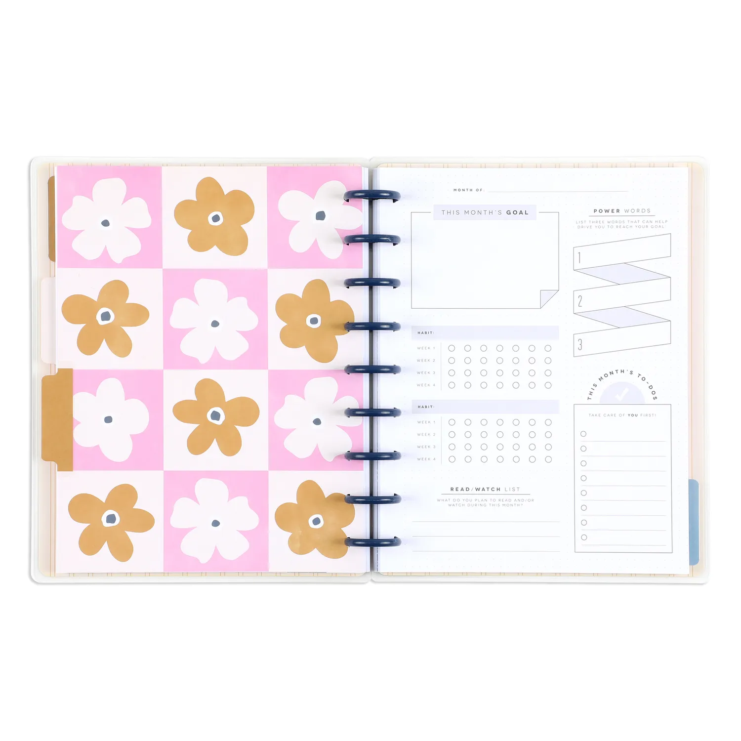 Me & my big ideas Classic Ditsies journal guidé humeur 80 feuilles