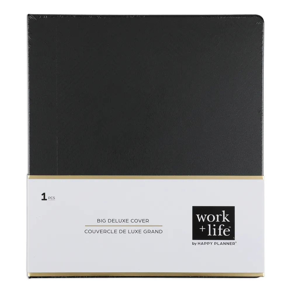Happy Planner Work + Life Metropolitan couverture Big simili