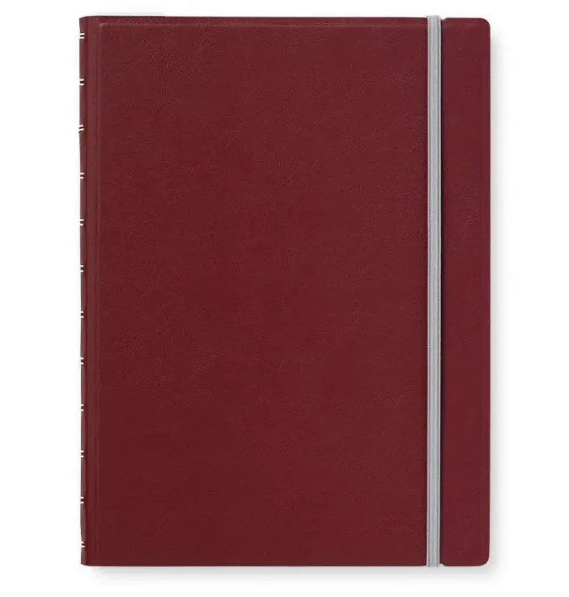 Filofax Contemporary Notebook carnet A4 Bordeaux rechargeable