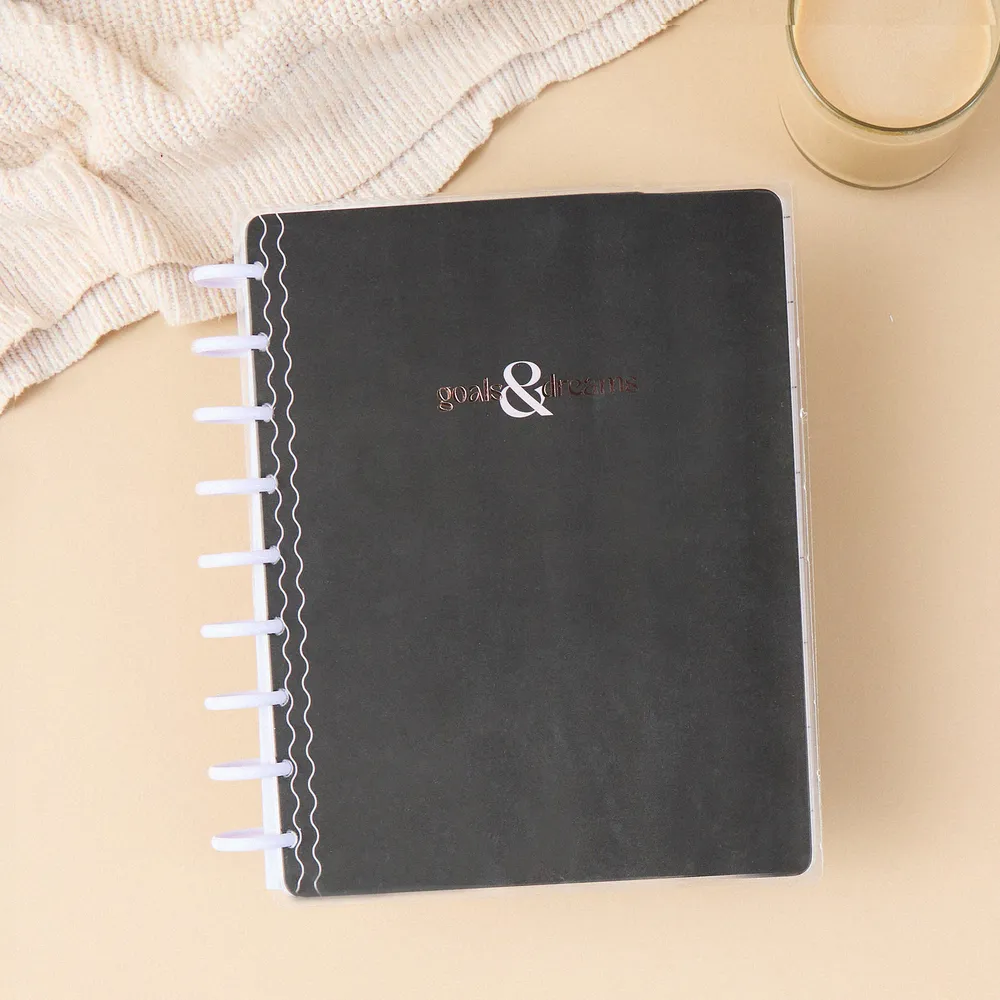 Happy Planner Mauve Moss Classic journal objectifs guidé 80 feuilles