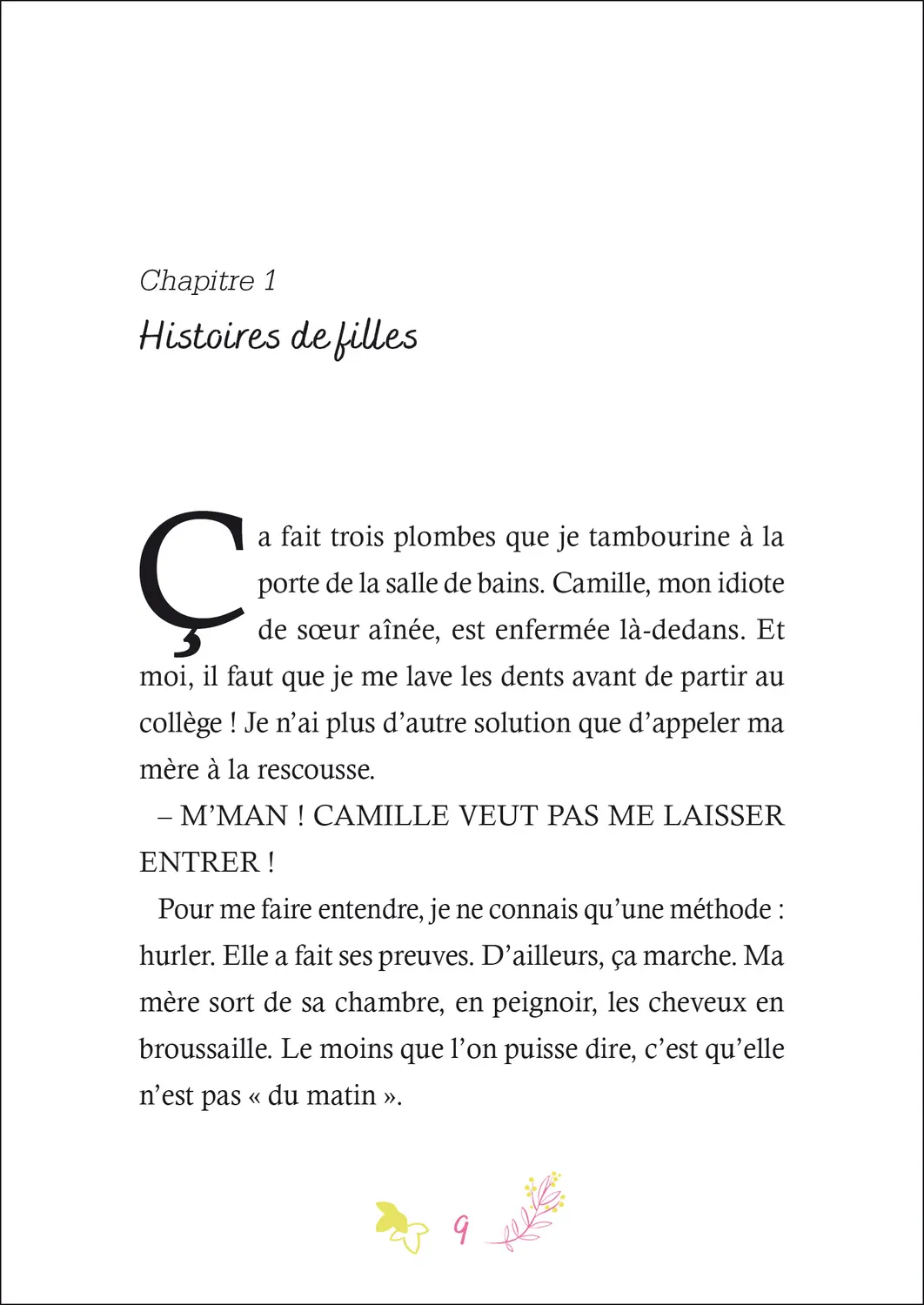 Frigobloc Moi Pénélope Alors c'est ça l'amour Tome 3 roman fille