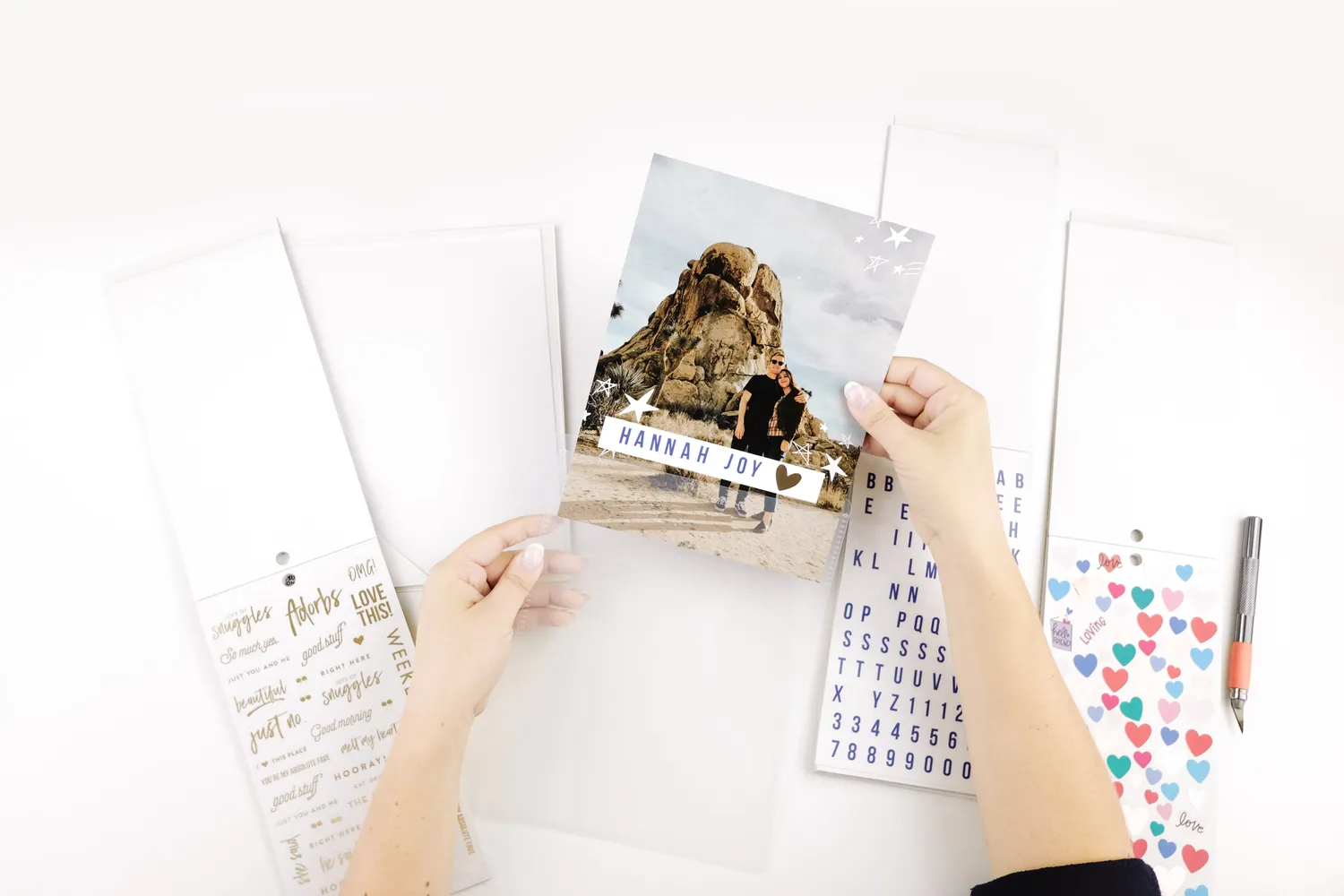 Happy Planner Everyday Essentials Cover Classic transparente à personnaliser