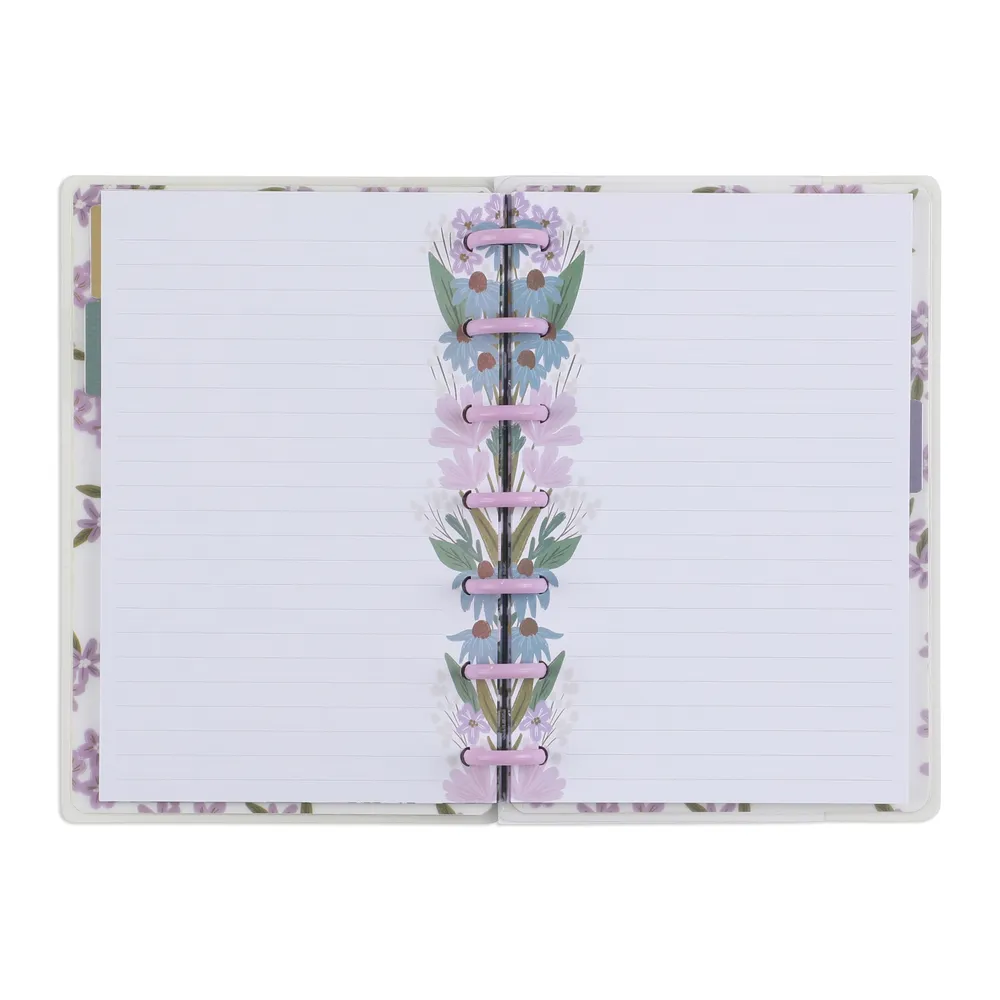 Happy Planner Made to Bloom carnet ligné mini floral