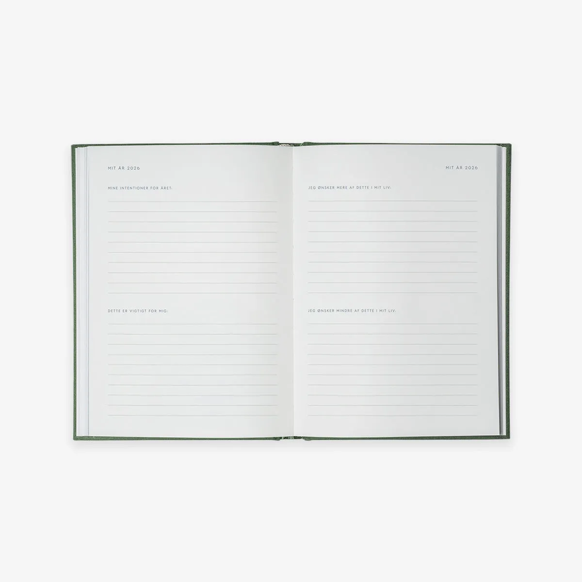 Kartotek Kalenderbog 2026 agenda danois tissu