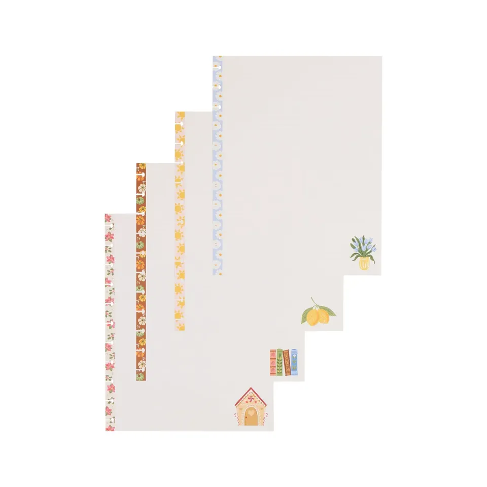 Happy Planner Seasonal Joy papier ligné pointillé Big 40 feuilles