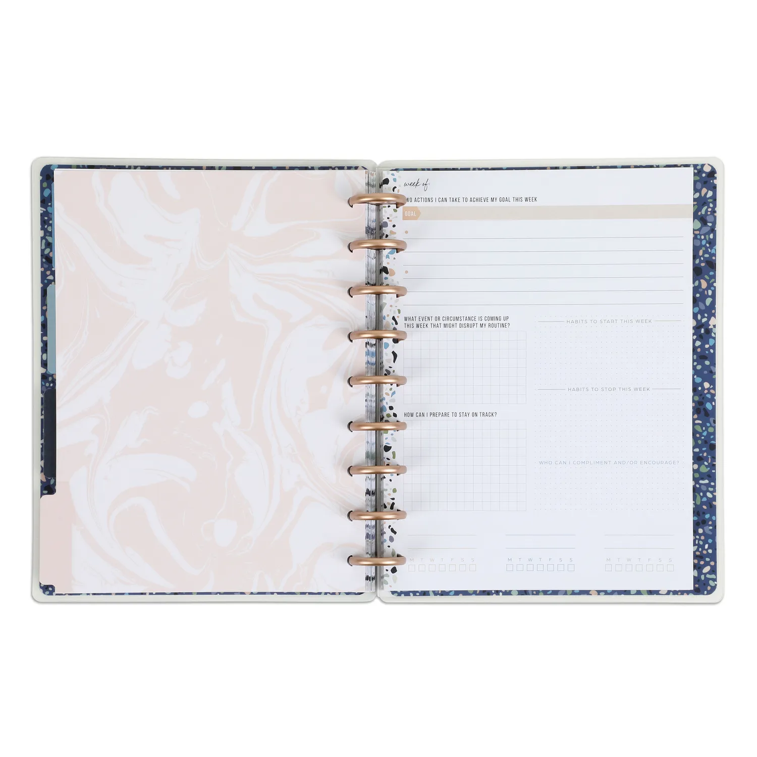 Happy Planner Worth the Work Classic journal fitness guidé