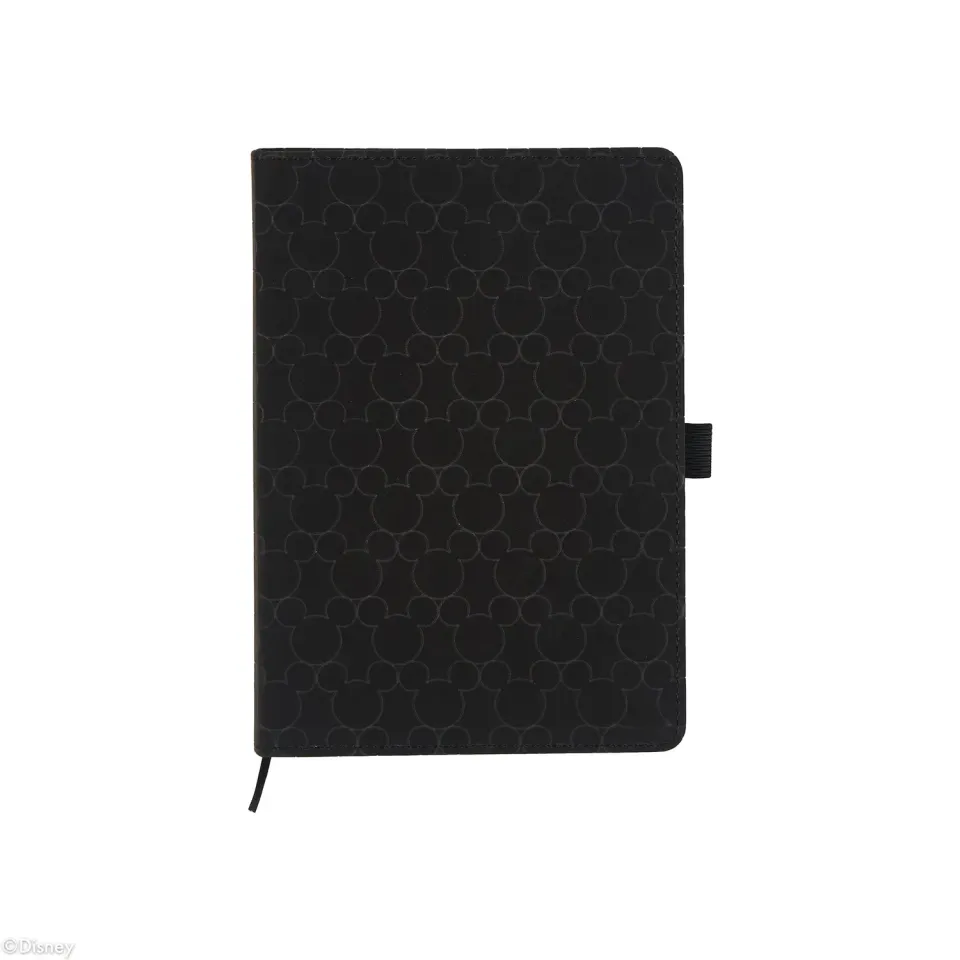 Happy Planner Disney Mickey Obsidian journal pointillé A5 rigide