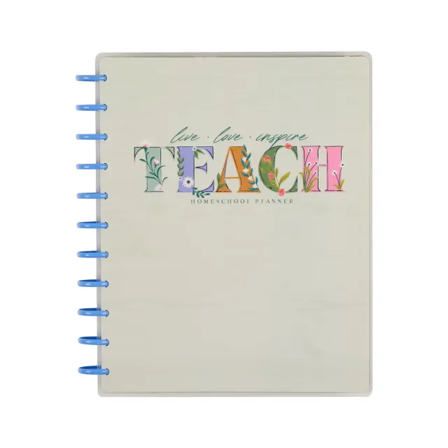 Happy Planner Homeschool Heart agenda Big 2025-2026 leçons