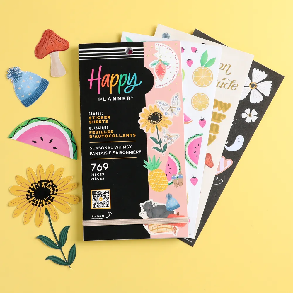 Happy Planner Seasonal Whimsy stickers value pack 769