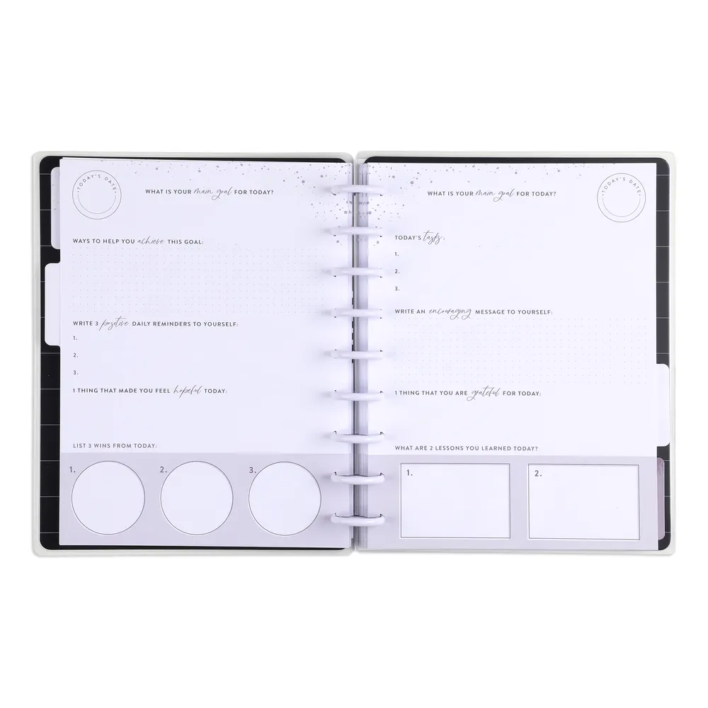 Happy Planner Girl With Goals journal guidé Classic objectifs