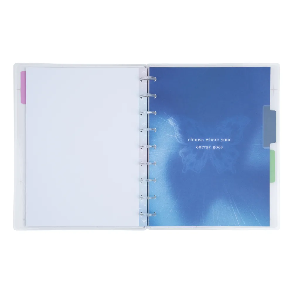 Happy Planner Trust Universe carnet Classic pages blanches uni