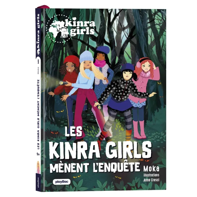 Kinra Girls Destination Mystère Tome 9 livre enquête nuit