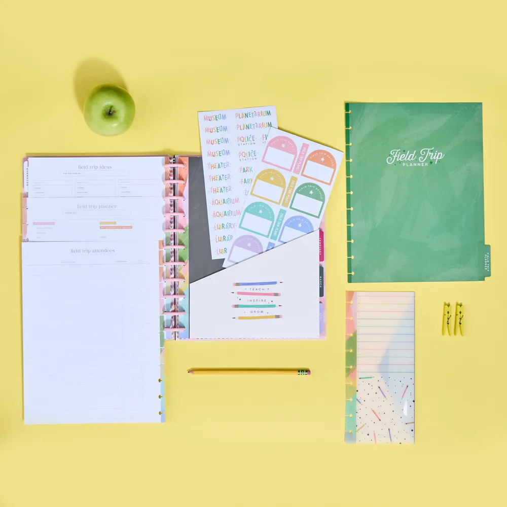 Happy Planner Classroom Field Trips Big pack accessoires enseignant