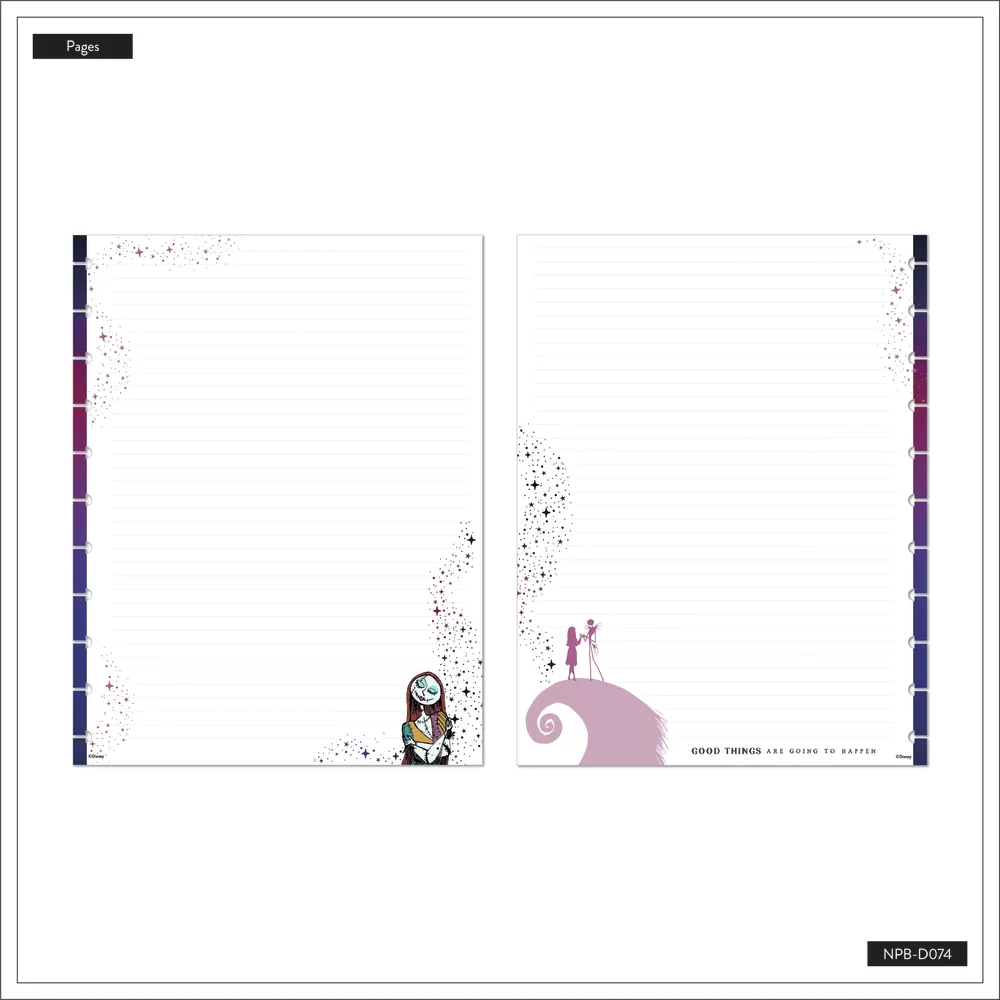 Happy Planner Disney Nightmare Before Christmas carnet Big 60 feuilles