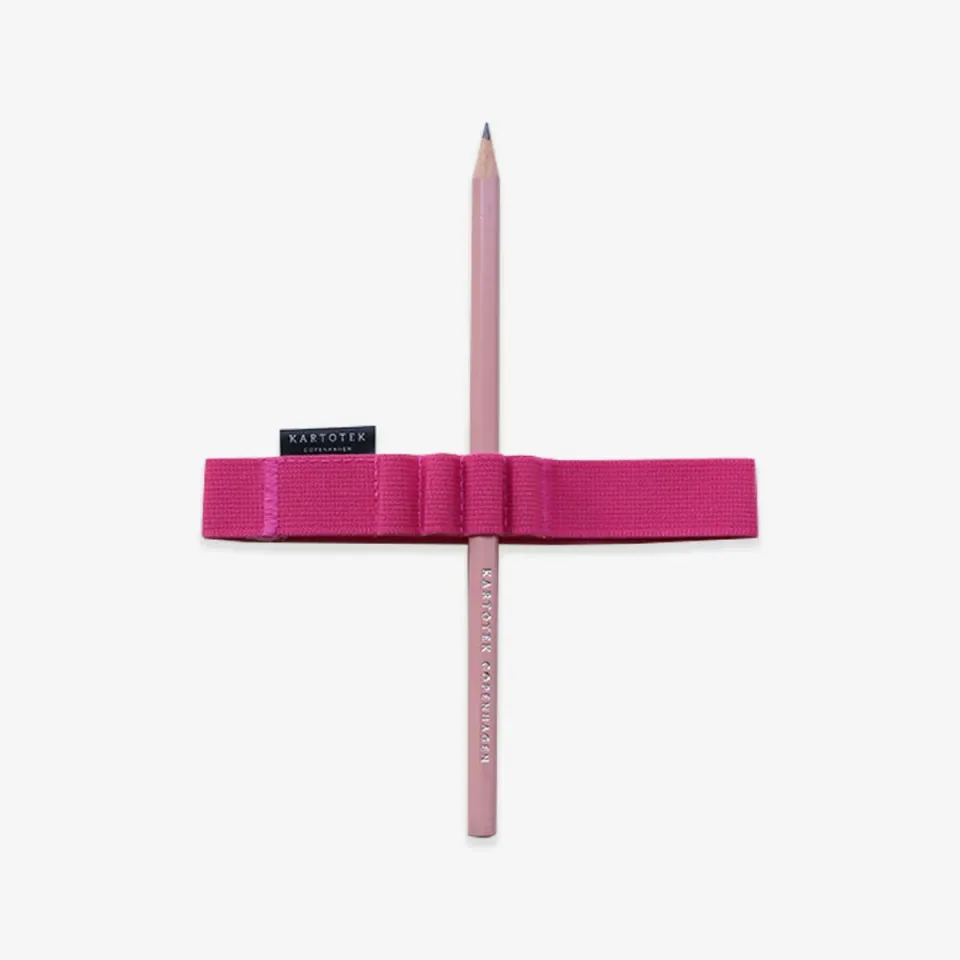 Kartotek A5 Ruby passant porte-stylo 4 stylos